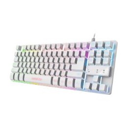 Teclado Gaming Trust GXT 833W Thado TKL Blanco (24739)