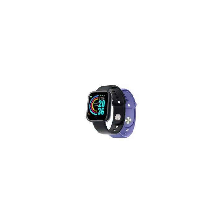 Smartwatch CELLY 1.44" BT Negro/Violeta (TRAINERBEATVL)