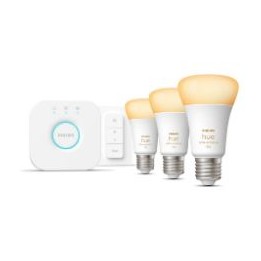 Kit Philips 3 Bombillas E27 + Hue Bridge (929002468403)