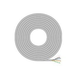 Cable AISENS RJ45 Cat.6 UTP AWG23 305m Gris (A135-0750)
