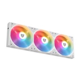 Ventilador Nfortec ARGB Kit 3 Blanco (NF-FAN-STELLAR-W)