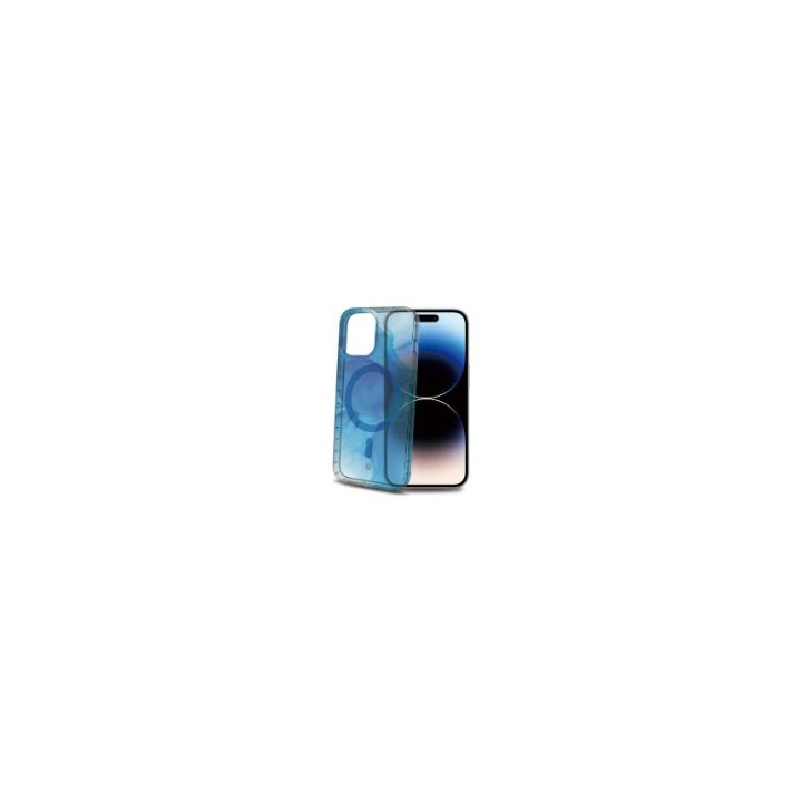 Funda CELLY iPhone 15 Pro Azul (MAGSHADES1054BL)
