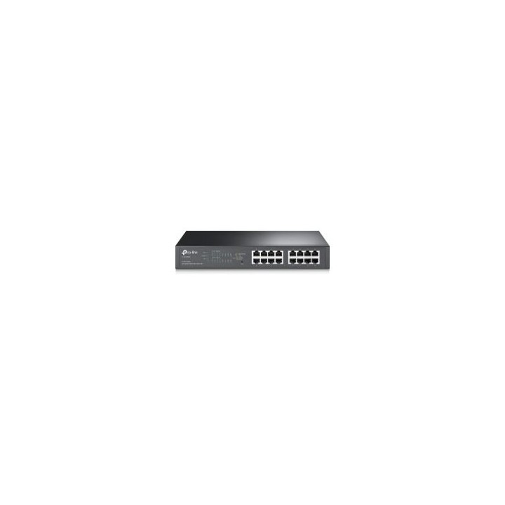 Switch TP-Link 16xRJ45 PoE+ Rack 1U Negro (TL-SG1016PE)