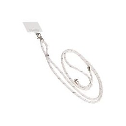 Cordón de Sujeción CELLY Cover Blanco (LACETUNIWH)