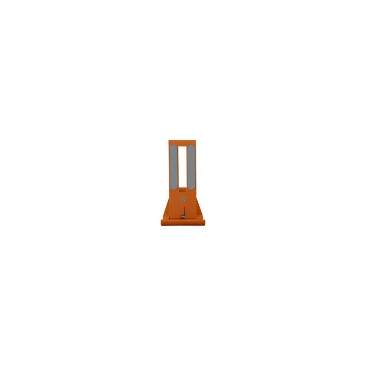 Soporte Smartphone CELLY Naranja (SWCOLORDESKOR)
