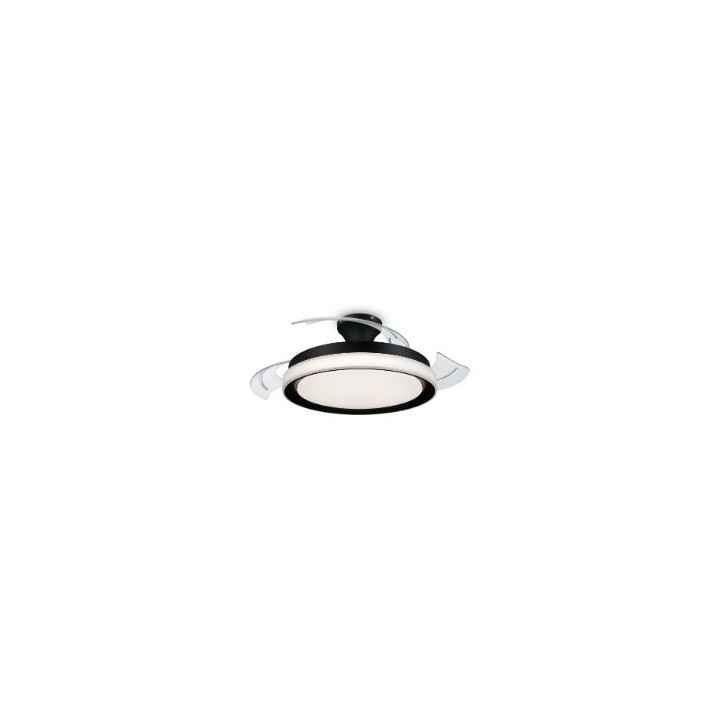 Ventilador Techo Philips + Plafón Negro (929004081701)