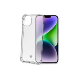 Funda CELLY Armor iPhone 15+ Transparente (ARMOR1055WH)