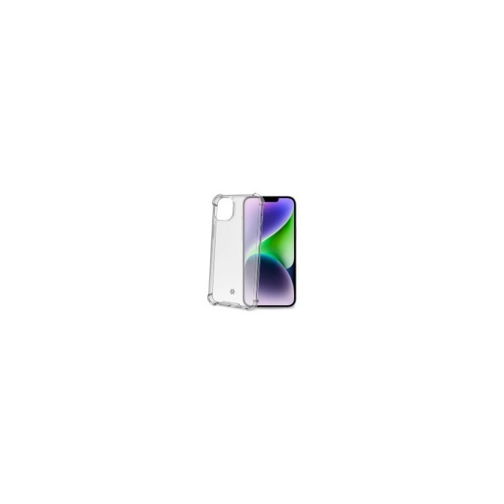 Funda CELLY Armor iPhone 15+ Transparente (ARMOR1055WH)