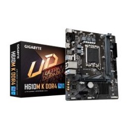 GIGABYTE H610M K DDR4: (1700) 2DDR4 USB HDMI RJ45 mATX