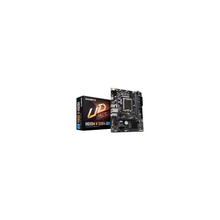 GIGABYTE H610M K DDR4: (1700) 2DDR4 USB HDMI RJ45 mATX