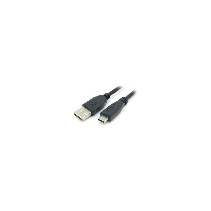 Cable EQUIP USB-A/M a USB-C/M 3m Negro (EQ128886)