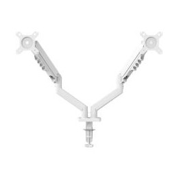 Soporte Mesa NILOX 32" 2 Brazos Articulados (NXDMA02W)