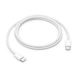 Cable Apple USB-C/M a USB-C/M 60W 1m Blanco (MW493ZM/A)