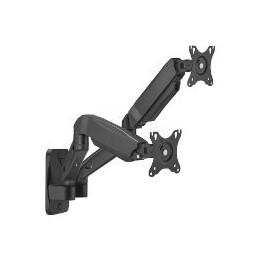 Soporte Pared AISENS 2 Brazos 17-32" Negro(WT32TSR-225)