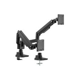 Soporte Mesa EQUIP 2Brazos 17"-35" Negro (EQ650182)
