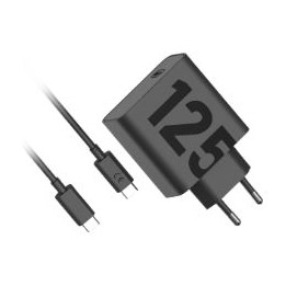 Cargador de Pared Motorola 125W USB-C Negro (SJMC1252)
