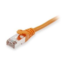 Cable EQUIP RJ45 Cat.6a SFTP 0.5m Naranja (EQ606602)