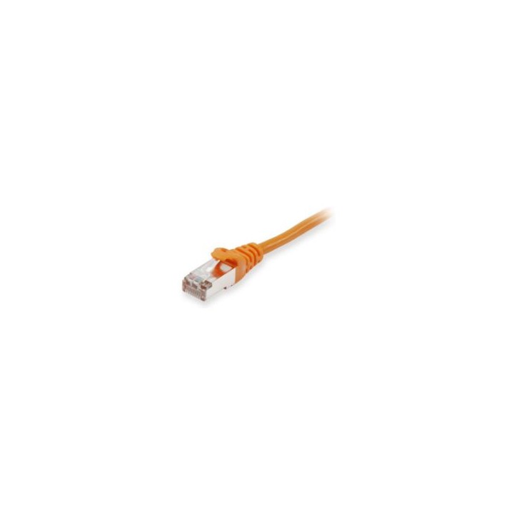 Cable EQUIP RJ45 Cat.6a SFTP 0.5m Naranja (EQ606602)