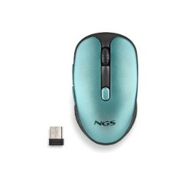 Ratón NGS Óptico RF 2.4GHz 1600dpi Azul (EVORUSTICE)
