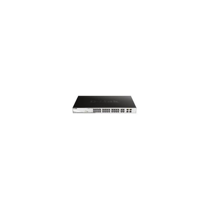 Switch D-Link 24xRJ45 GbE PoE Rack 1U (DGS-1210-28P/E)
