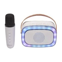 Altavoz DENVER 10W Micrófono Bluetooth Blanco (BTM-610)