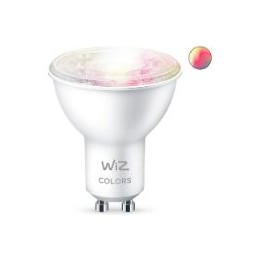 Bombilla Wiz GU10 RGB WiFi/BT 50W Blanco (929002448422)