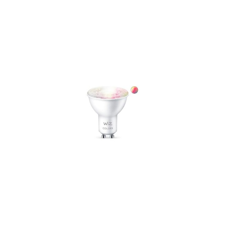 Bombilla Wiz GU10 RGB WiFi/BT 50W Blanco (929002448422)