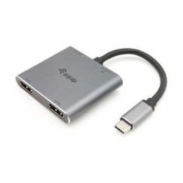 Docking EQUIP USB-C a 2xHDMI 1xUSB-C PD 100W (EQ133484)