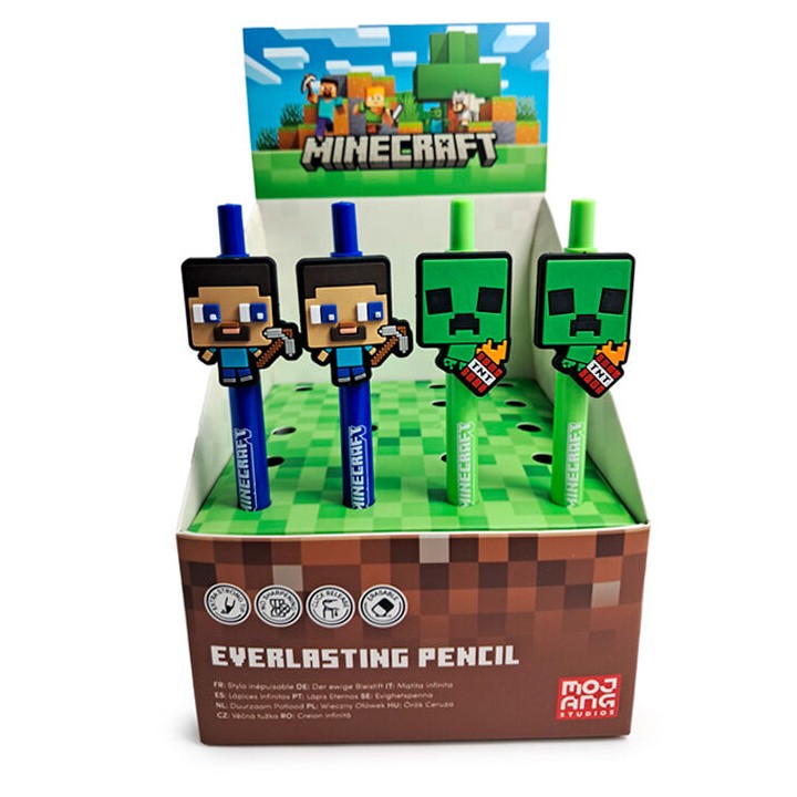 Lapiz eterno Minecraft surtido