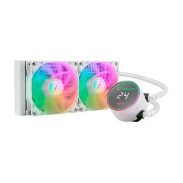 Ref. Líq. UNYKA AquaStorm RGB 240mm Blanca (UK352102)