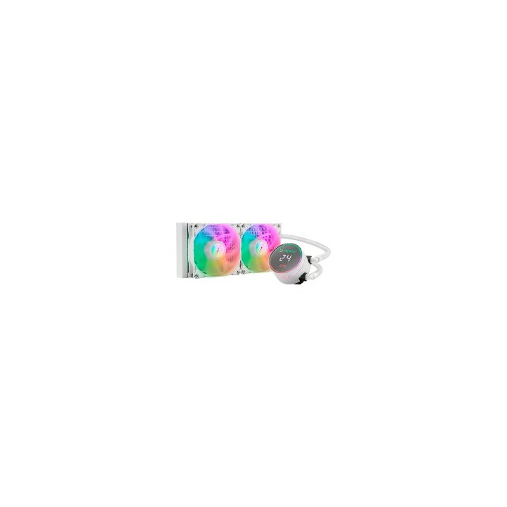 Ref. Líq. UNYKA AquaStorm RGB 240mm Blanca (UK352102)