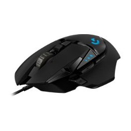 Ratón Gaming LOGITECH G502 25600dpi Negro (910-005470)