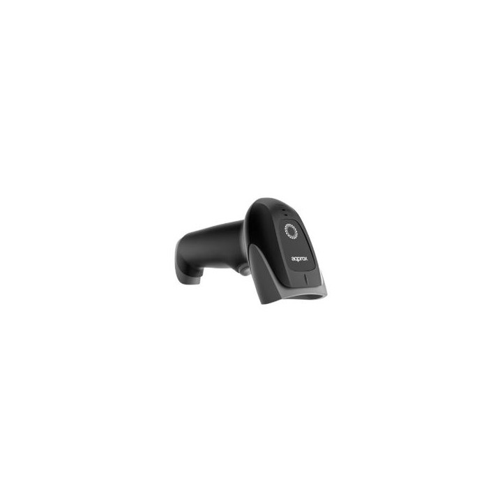 Escáner Approx Código Barras 1D/2D USB Negro (APPLS22)