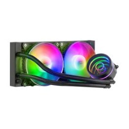 Ref. Líq. CPU Mars Gaming 400W FRGB Negra (MLONE240)