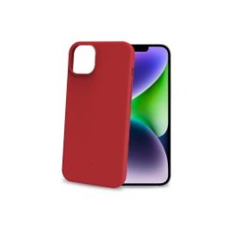 Funda CELLY Cromo iPhone 15 Plus Roja (CROMO1055RD)