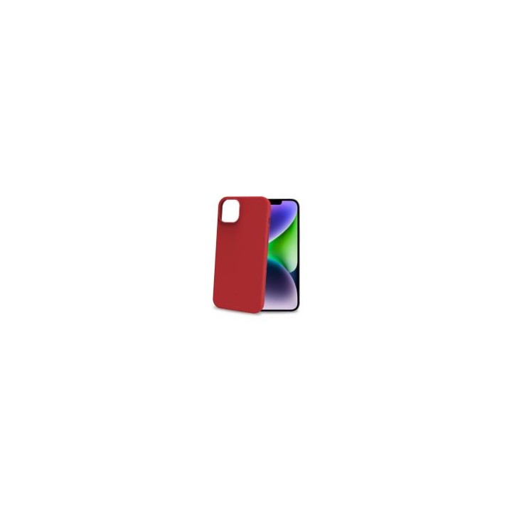 Funda CELLY Cromo iPhone 15 Plus Roja (CROMO1055RD)