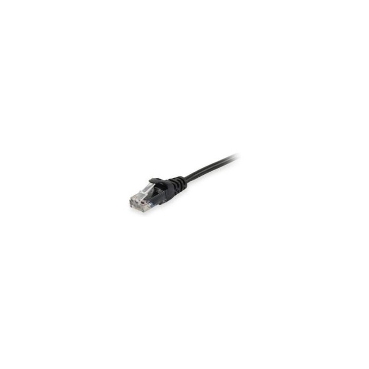 Cable EQUIP RJ45 Cat.6a U/UTP 15m Negro (EQ603058)