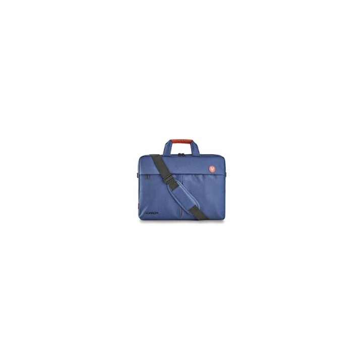 Maletin NGS Monray 15.6" Tela/Poliéster Azul (SEAMAN)