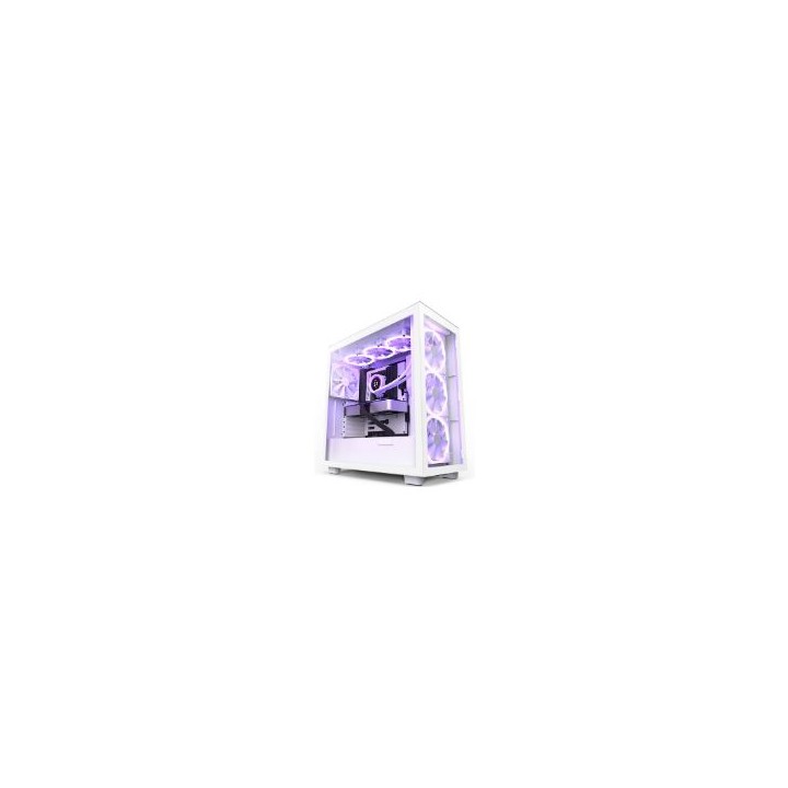 Caja NZXT H7 Elite RGB ATX mATX Blanca (CM-H71EW-02)