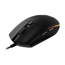 Ratón Gaming LOGITECH G102 USB-A Negro (910-005823)