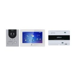 Kit Dahua Videoportero/Monitor/Switch (DH-KTD01LS)