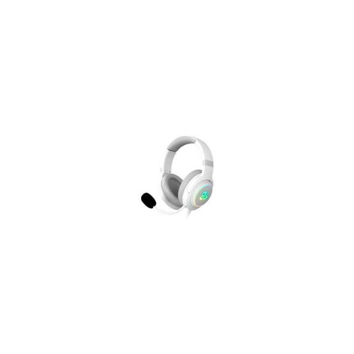 Auric+Micro Newskill Sobek RGB Ivory(NS-HS-SOBEK-71-IV)
