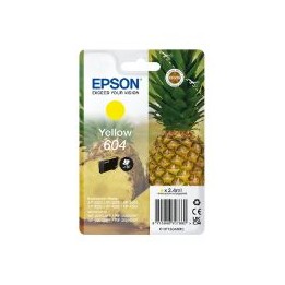 Tinta Epson 604 Amarillo 2.4ml 130 pág (C13T10G44010)
