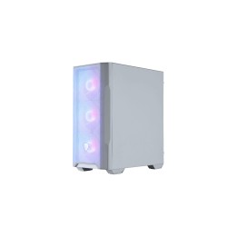 MSI MAG FORGE M100R Midi Tower Transparente, Blanco