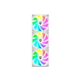 Ventilador NOX ARGB 3x120mm Blanco (NXHUMMEREASYLINKWH)