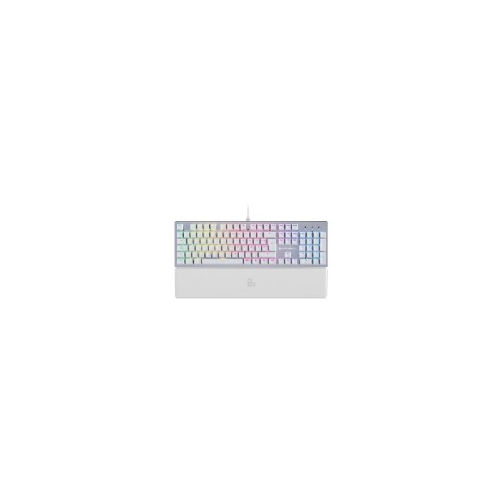 Teclado Newskill Serike V2 Blanco (NS-KB-SERIKEV2-IVO)