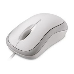 Ratón Microsoft Óptico USB-A 800dpi Blanco (P58-00060)