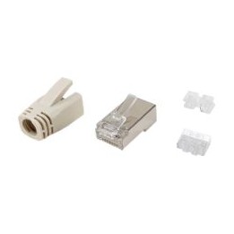 Conector EQUIP RJ45 Cat6a Apantallado Kit 100(EQ121182)