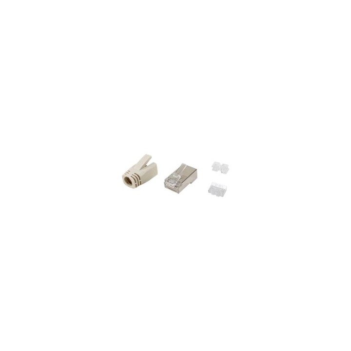 Conector EQUIP RJ45 Cat6a Apantallado Kit 100(EQ121182)