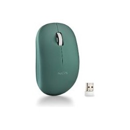 Ratón NGS FOG Pro Óptico RF 2.4GHz Verde (FOGPROGREEN)